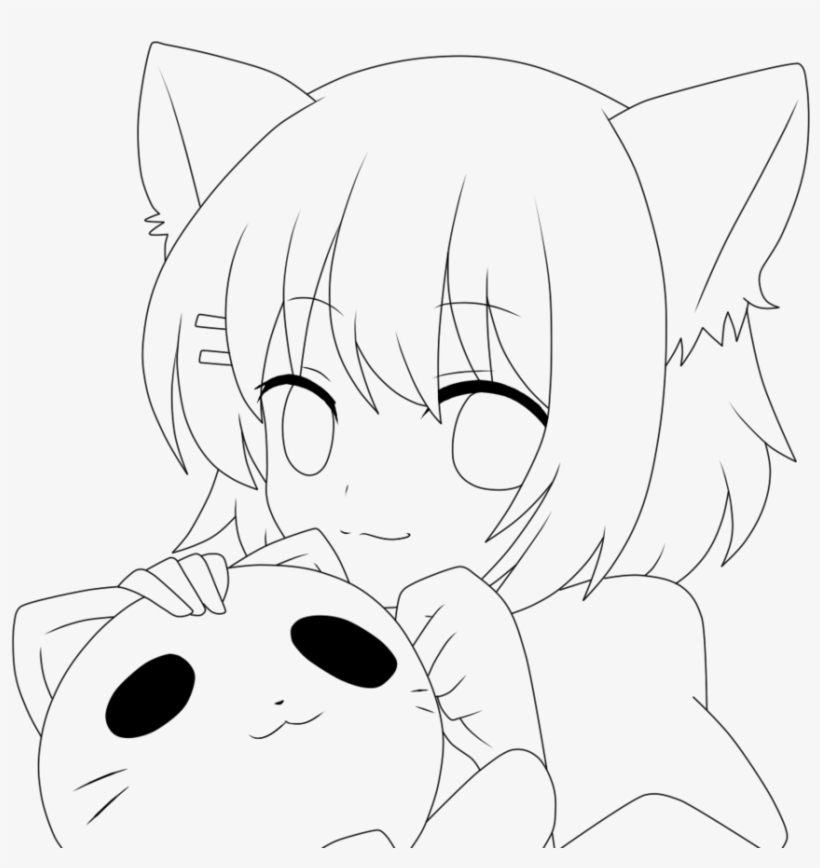 Anime Neko Drawing - KibrisPDR