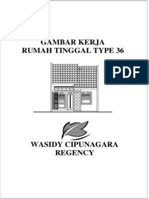 Detail Gambar Bestek Rumah Type 36 Nomer 11