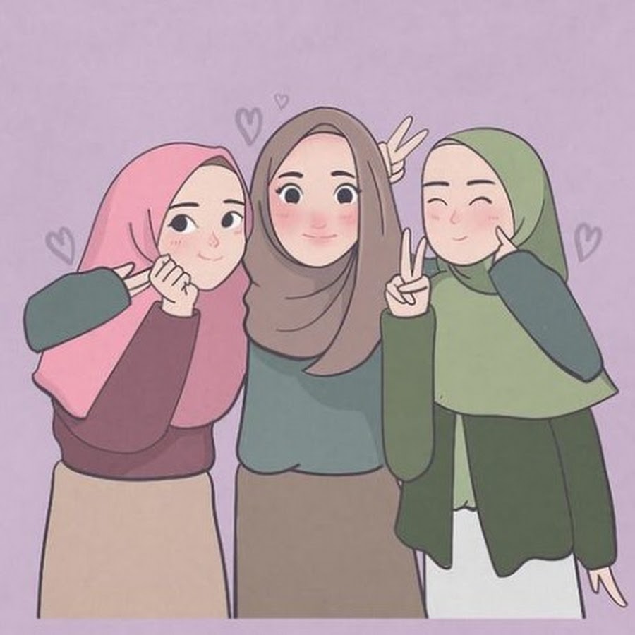 Detail Gambar Bff 3 Orang Muslimah Nomer 50