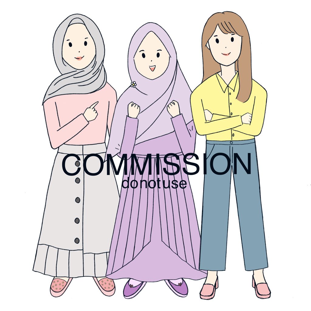 Detail Gambar Bff 3 Orang Muslimah Nomer 55