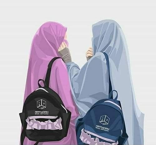 Detail Gambar Bff 4 Orang Muslimah Nomer 20