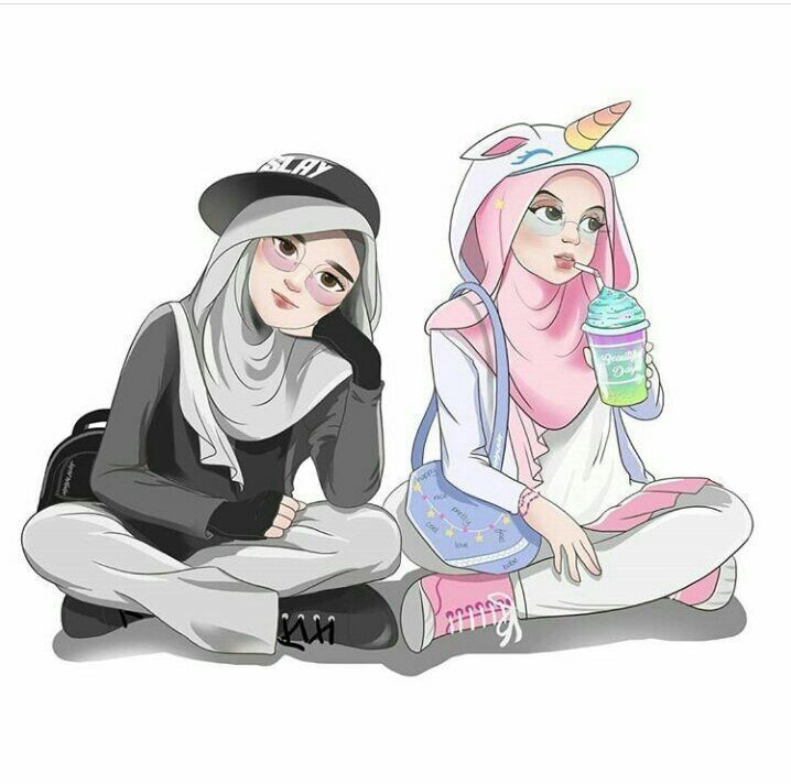 Detail Gambar Bff 5 Orang Muslimah Nomer 13