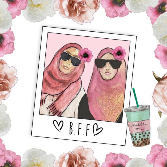 Detail Gambar Bff Muslimah Nomer 41