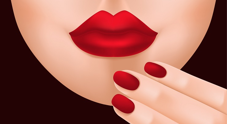 Detail Gambar Bibir Lipstik Merah Nomer 3