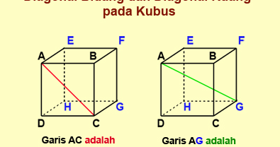 Detail Gambar Bidang Diagonal Kubus Nomer 26