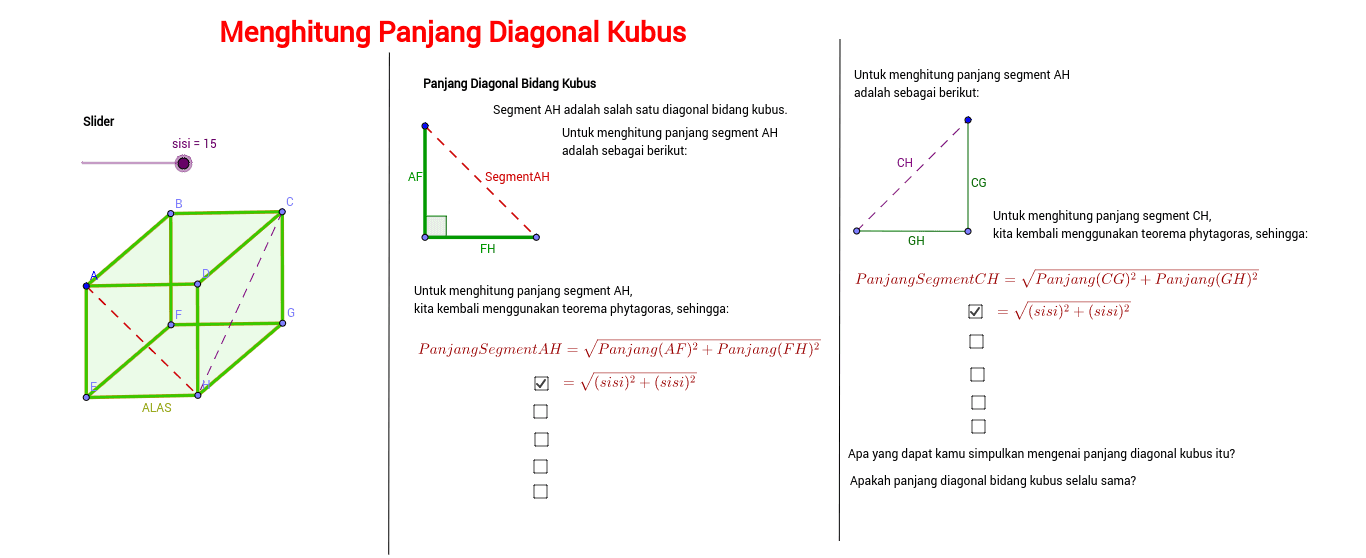 Detail Gambar Bidang Diagonal Kubus Nomer 44