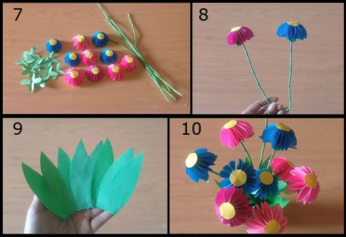 Detail Gambar Bikin Bunga Dari Kertas Origami Nomer 43