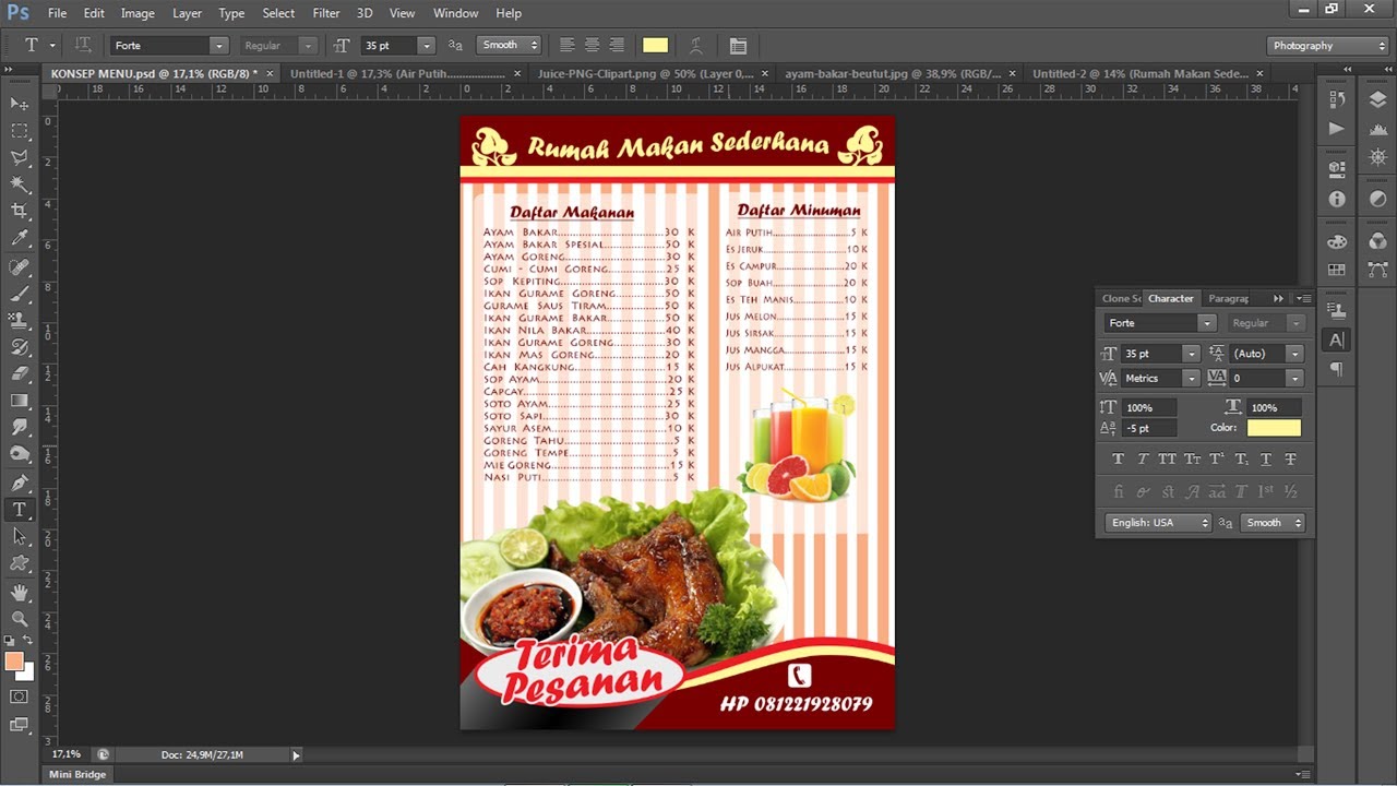 Detail Gambar Bikin Menu Makanan Gambar Bikin Menu Makanan Dan Minuman Nomer 12