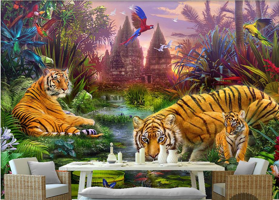 Detail Gambar Binatang 3d Wallpaper Harimau 3d Nomer 34