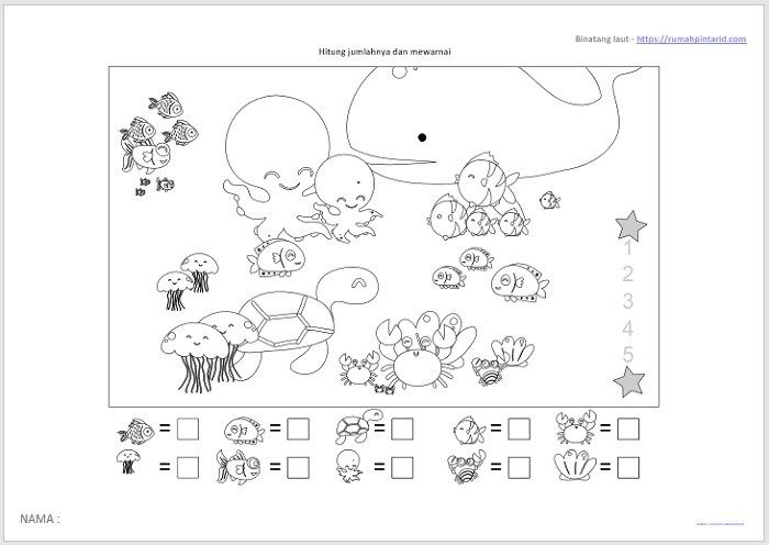 Detail Gambar Binatang Air Untuk Anak Tk Nomer 25