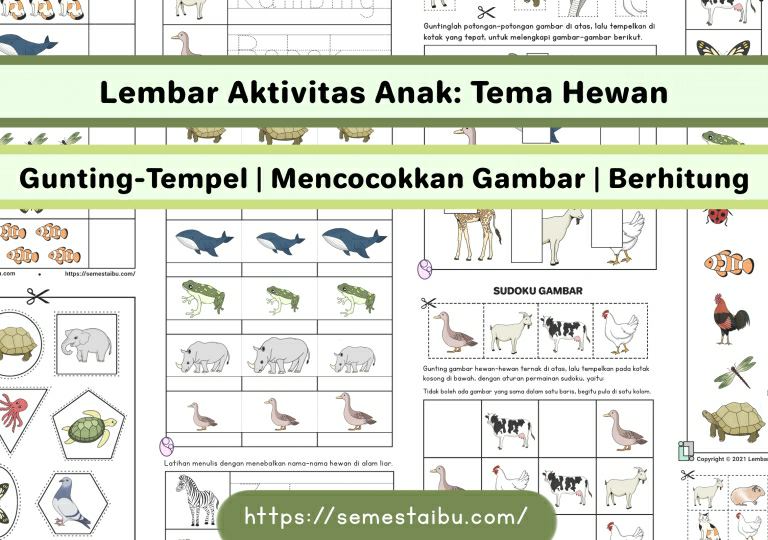 Detail Gambar Binatang Anak Tk Nomer 51