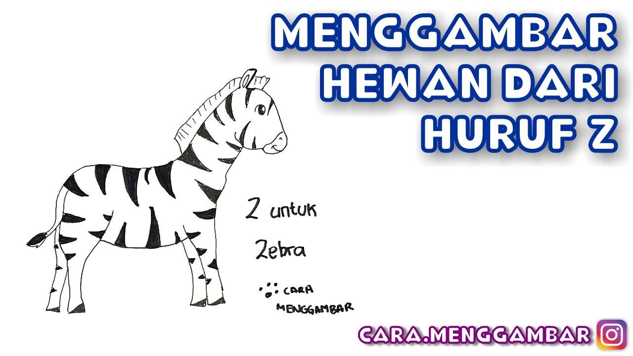 Detail Gambar Binatang Huruf Z Nomer 36