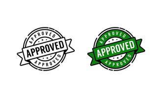 Detail Approved Stamp Logo Nomer 4