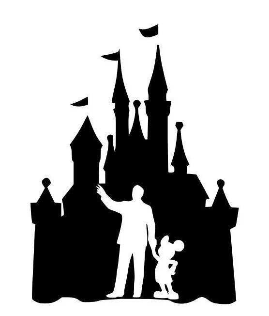 Detail Disney Schloss Silhouette Nomer 14