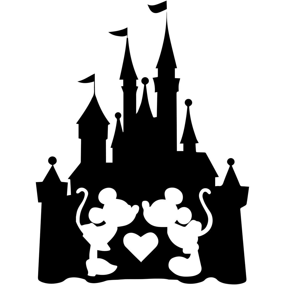 Detail Disney Schloss Silhouette Nomer 7
