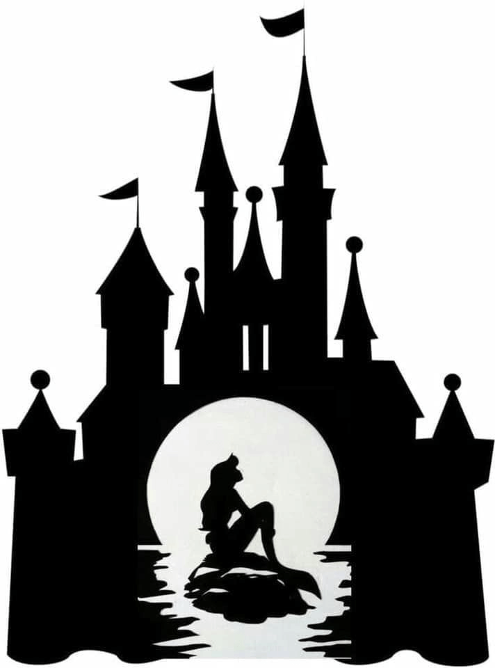 Detail Disney Schloss Silhouette Nomer 8