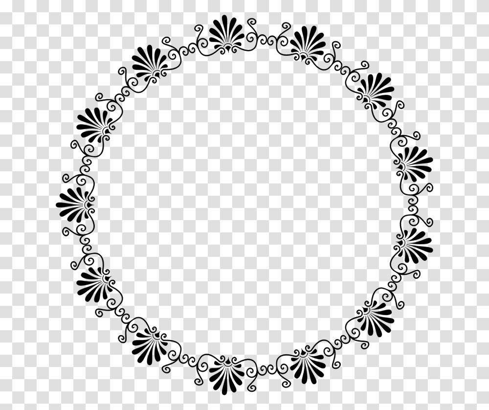 Detail Gambar Bingkai Bunga Hitam Putih Nomer 12