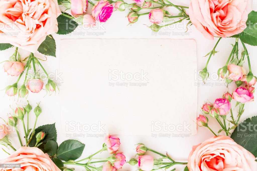 Detail Gambar Bingkai Bunga Mawar Merah Nomer 13