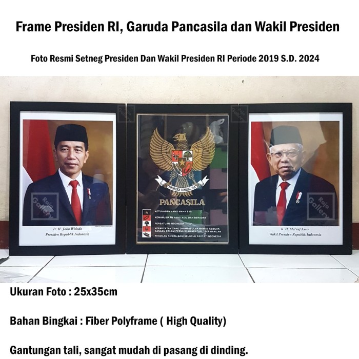 Detail Gambar Bingkai Foto Presiden Nomer 15