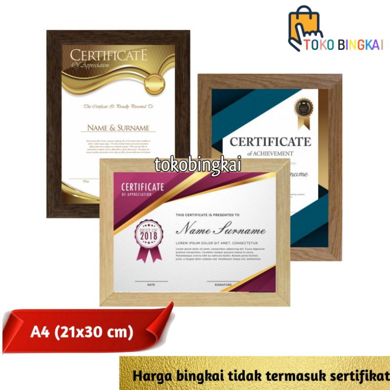 Detail Gambar Bingkai Ijazah Nomer 51