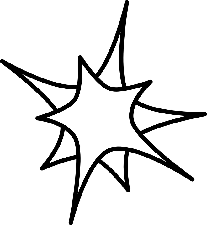 Detail Gambar Bintang Hitam Putih Nomer 43