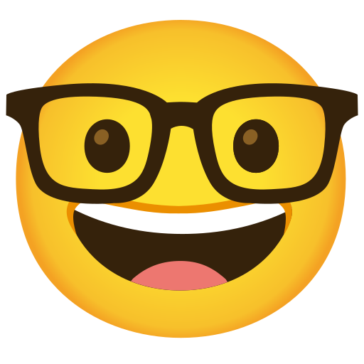 Nerd Emoji - KibrisPDR