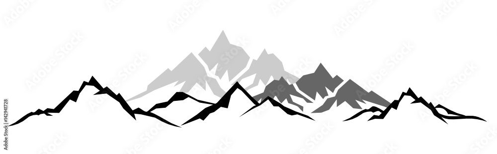 Detail Berg Silhouette Nomer 14