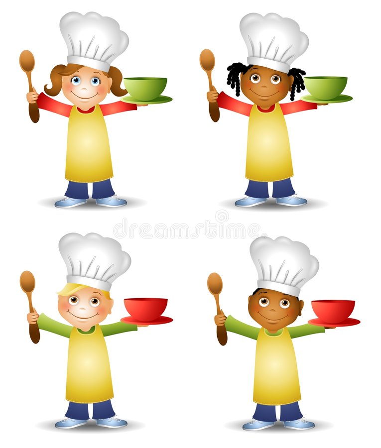 Detail Chef Hat And Apron Clipart Nomer 12