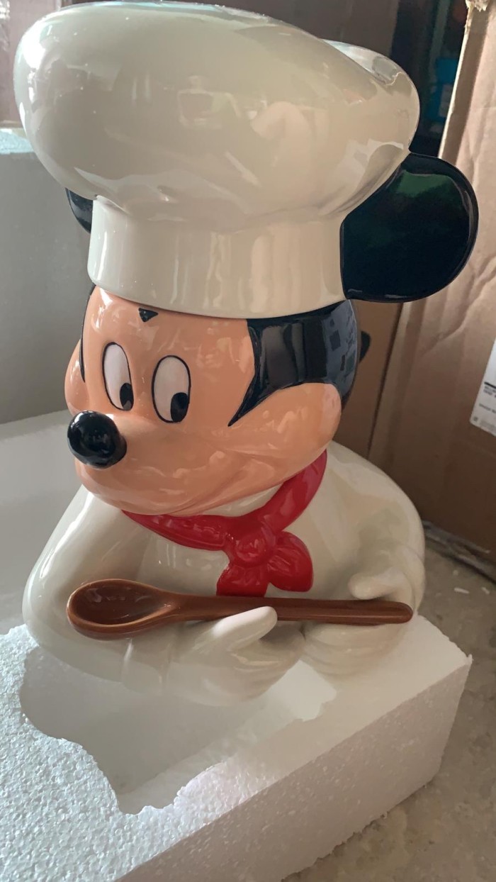 Detail Chef Mickey Cookie Jar Nomer 30