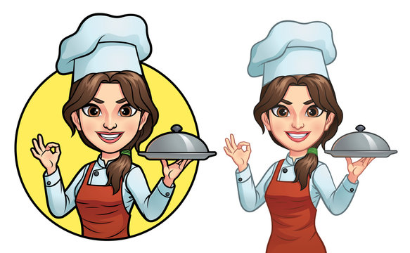 Detail Chef Woman Cartoon Nomer 24