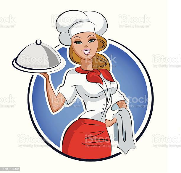 Detail Chef Woman Cartoon Nomer 28