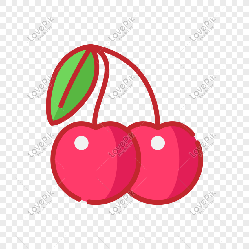 Detail Cherry Vector Png Nomer 17