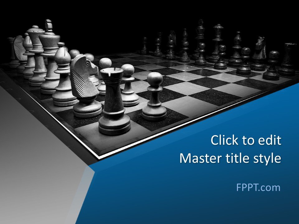 Chess Template Powerpoint - KibrisPDR