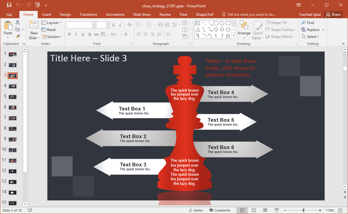 Detail Chess Template Powerpoint Nomer 34