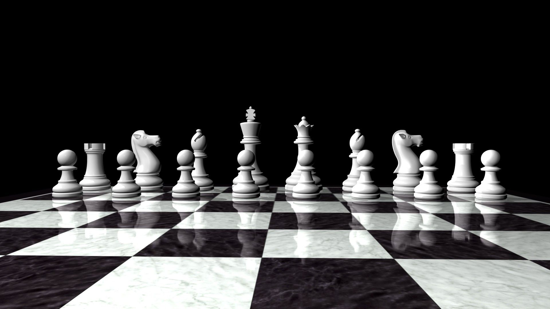 Detail Chess Wallpaper Black And White Nomer 18