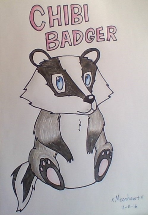 Detail Chibi Badger Nomer 3