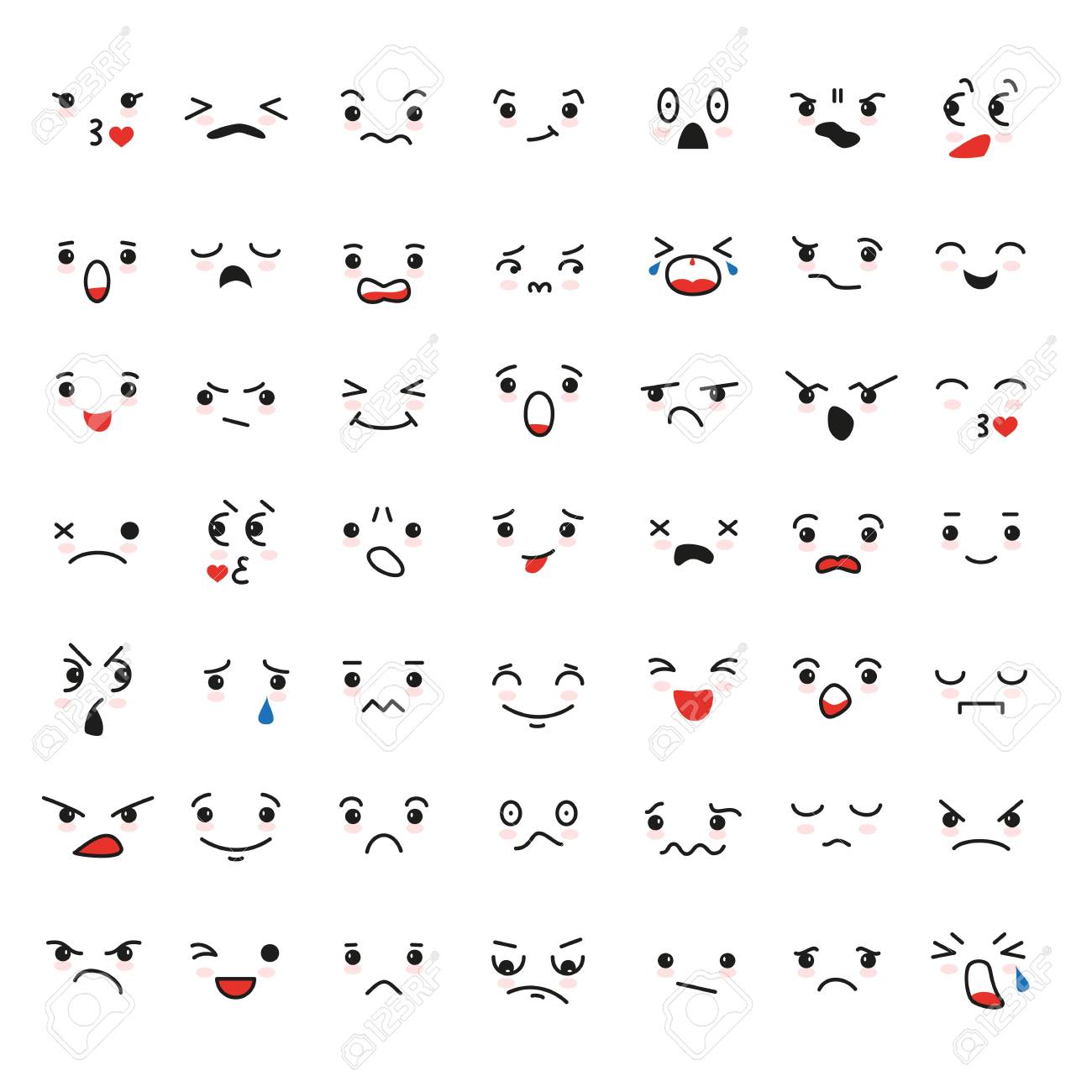 Detail Chibi Faces Nomer 51
