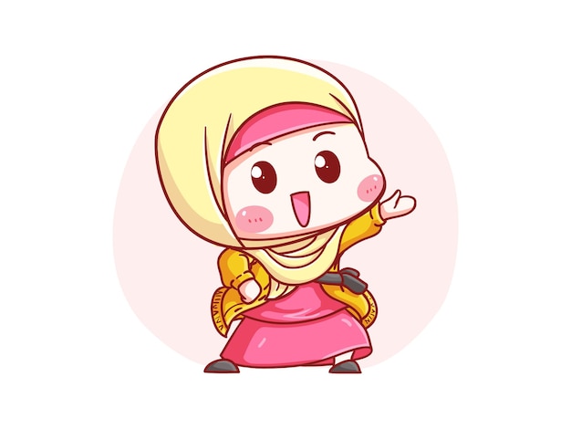 Detail Chibi Hijab Nomer 19