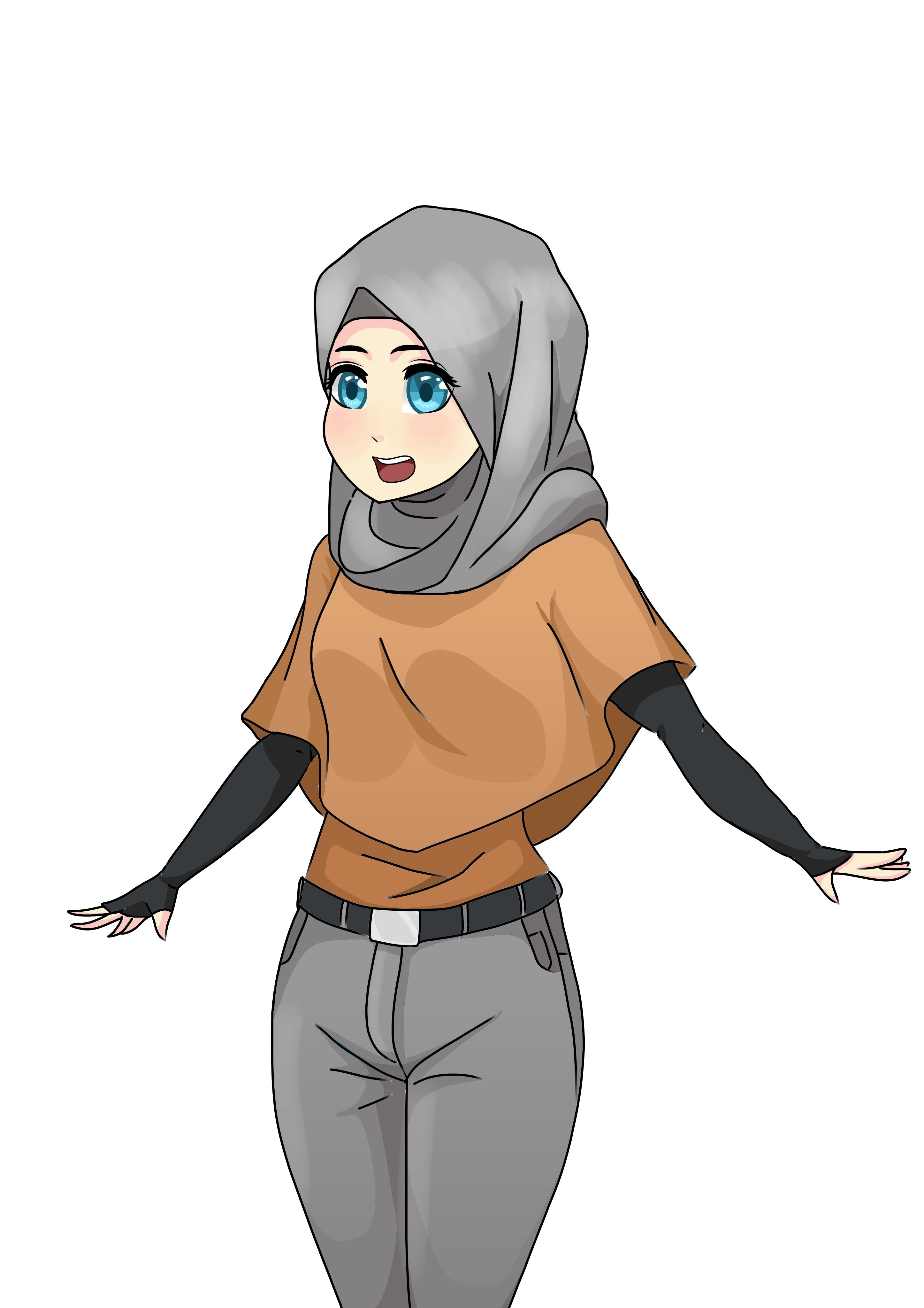Detail Chibi Hijab Nomer 6