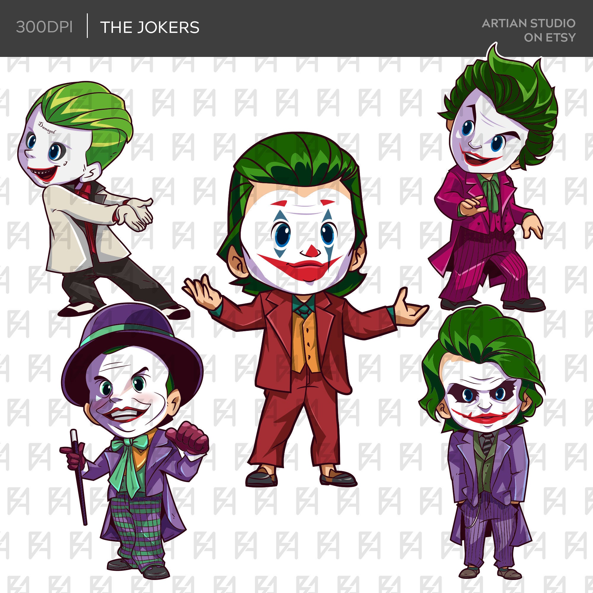 Detail Chibi Joker Nomer 17