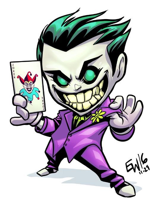 Detail Chibi Joker Nomer 6