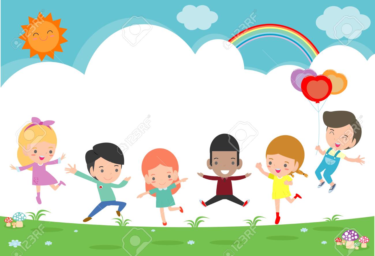 Detail Children Cartoon Background Nomer 27