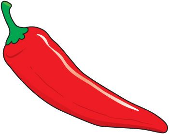 Detail Chile Pepper Clip Art Nomer 2