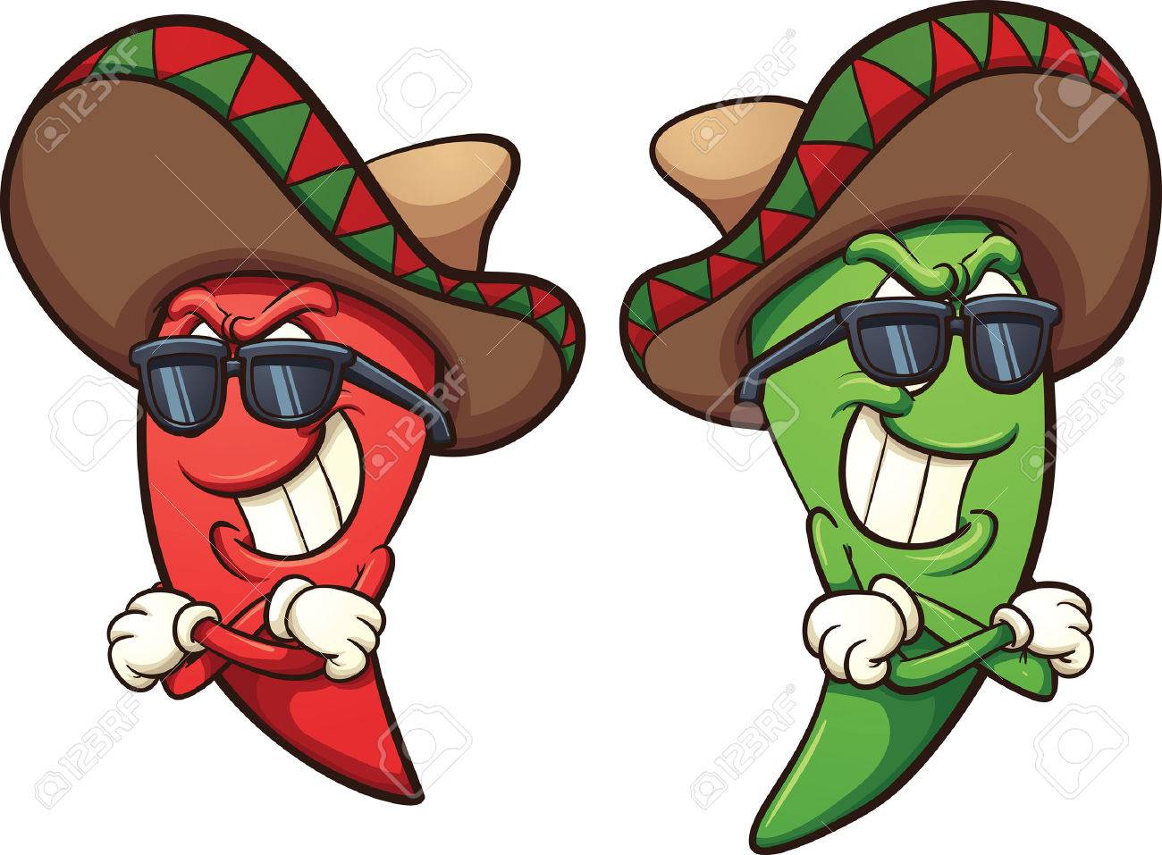 Detail Chile Pepper Clip Art Nomer 32