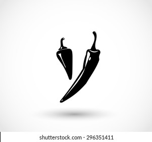 Detail Chili Pepper Clipart Black And White Nomer 23