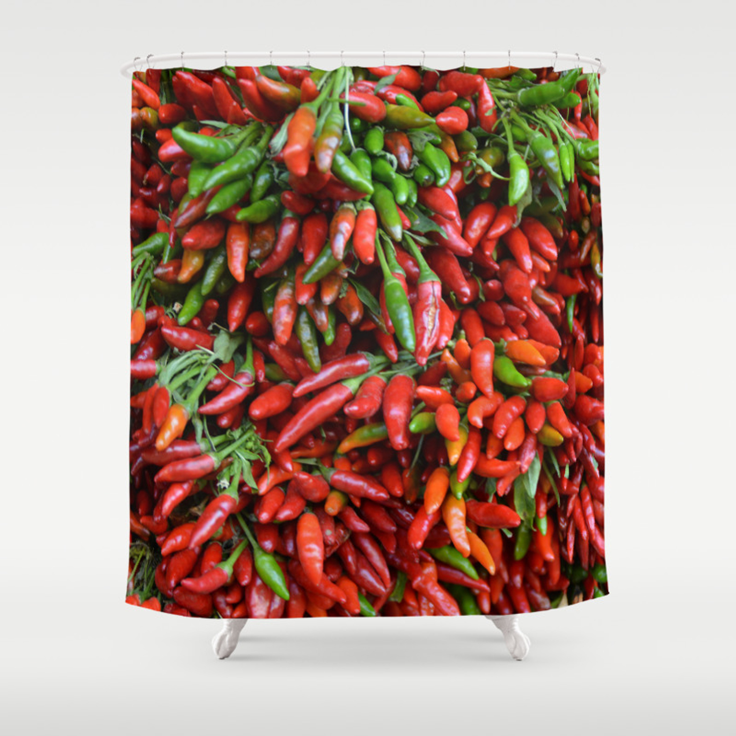 Detail Chili Pepper Curtains Nomer 2