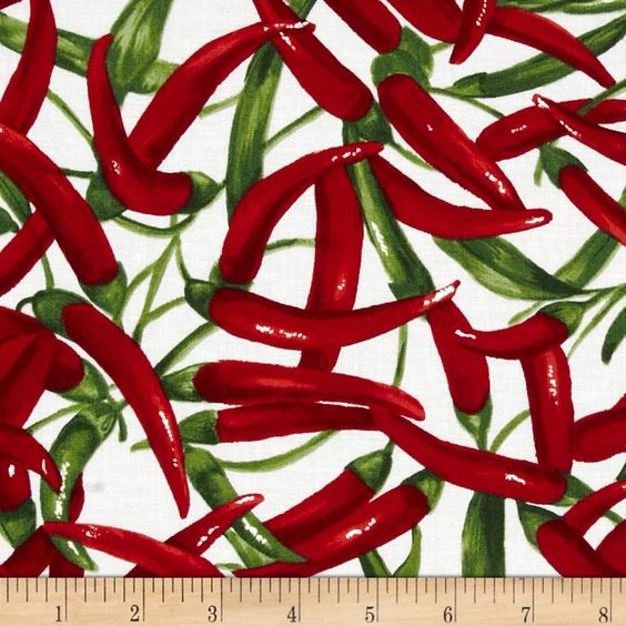 Detail Chili Pepper Curtains Nomer 28