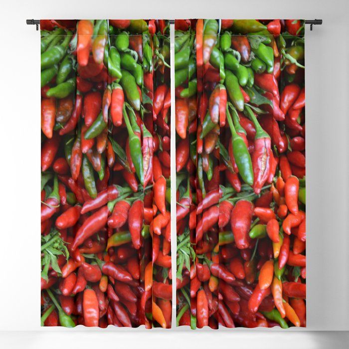 Detail Chili Pepper Curtains Nomer 33