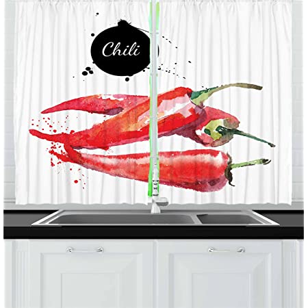 Detail Chili Pepper Curtains Nomer 6