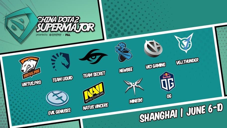 Detail China Dota2 Super Major Nomer 22